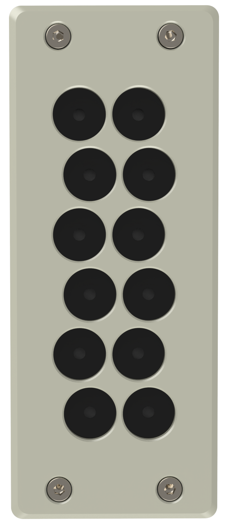 BRM kabelinnføringsplate