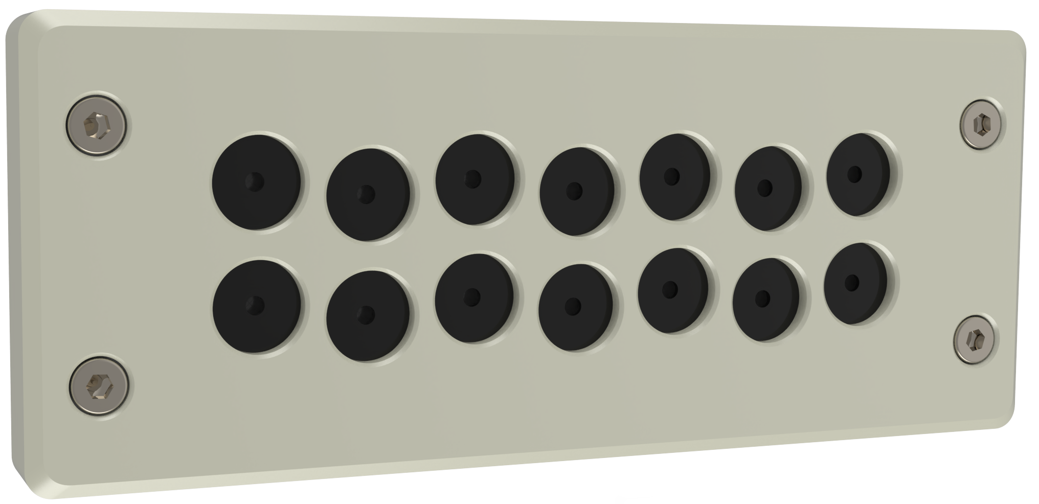 BRM kabelinnføringsplate view 7