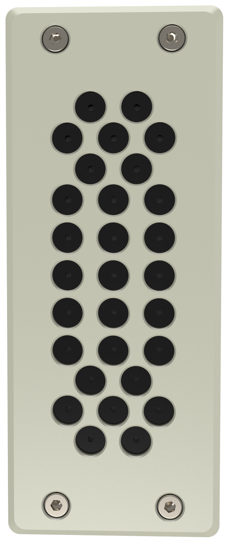 BRM kabelinnføringsplate view 18