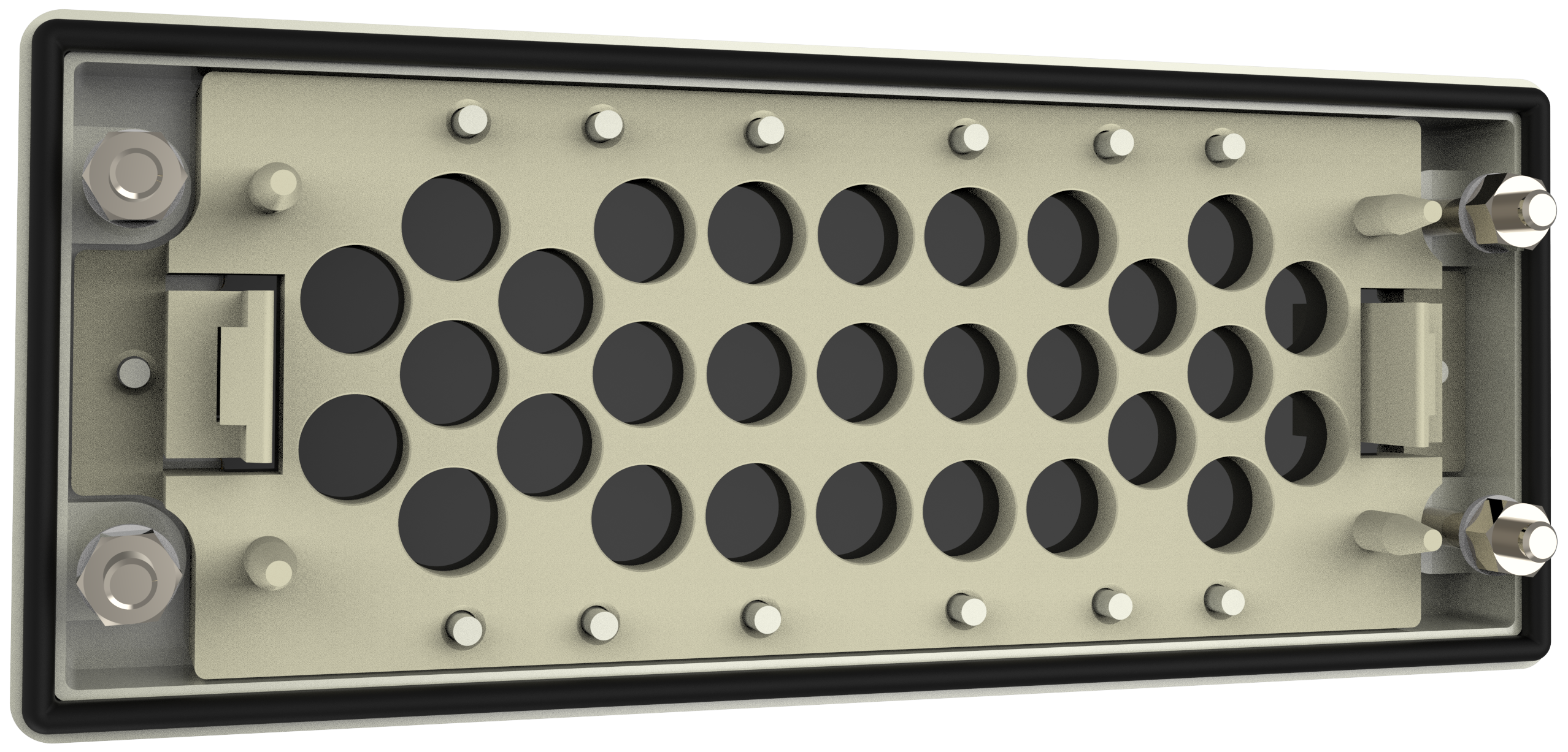 BRM kabelinnføringsplate view 2