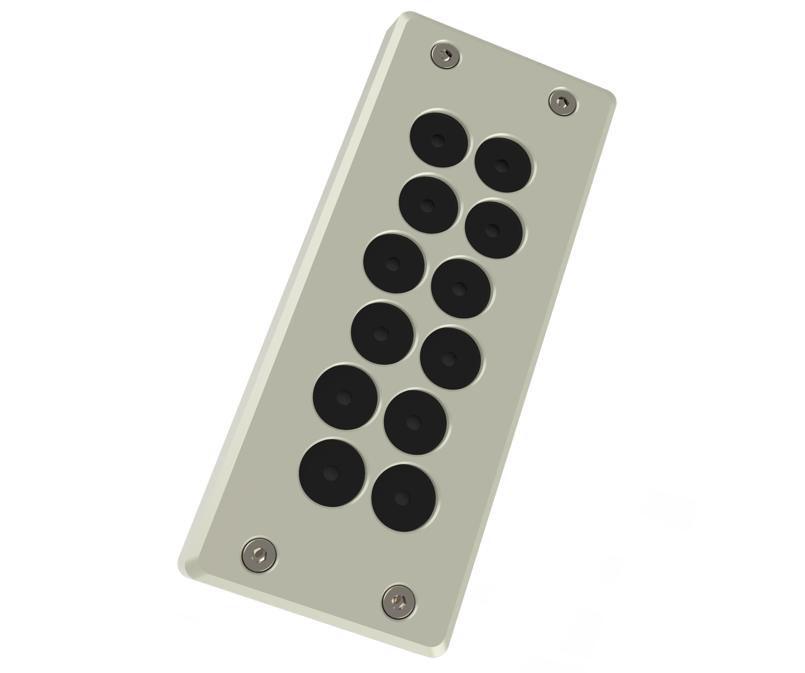 BRM kabelinnføringsplate view 21