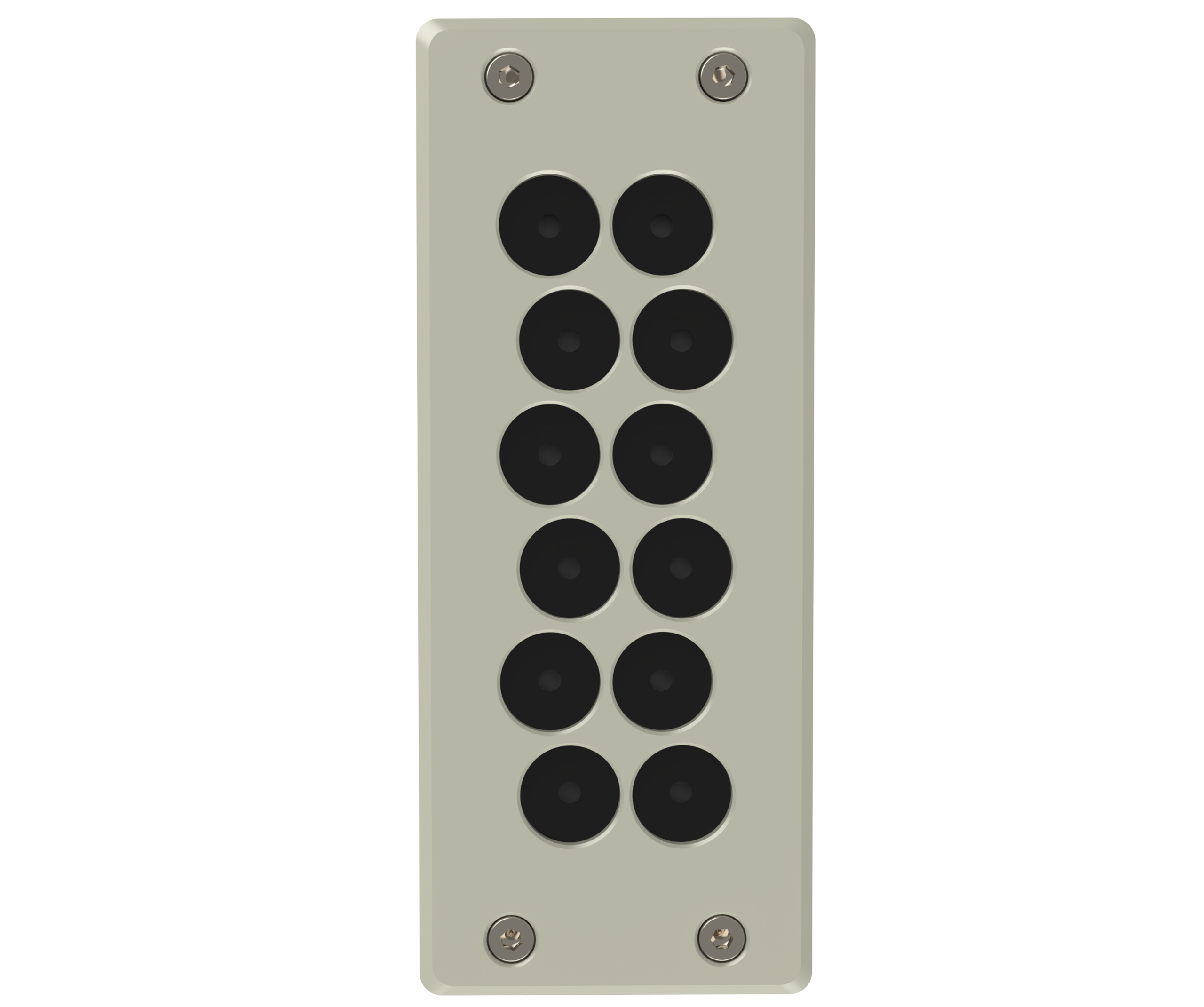 BRM kabelinnføringsplate view 22