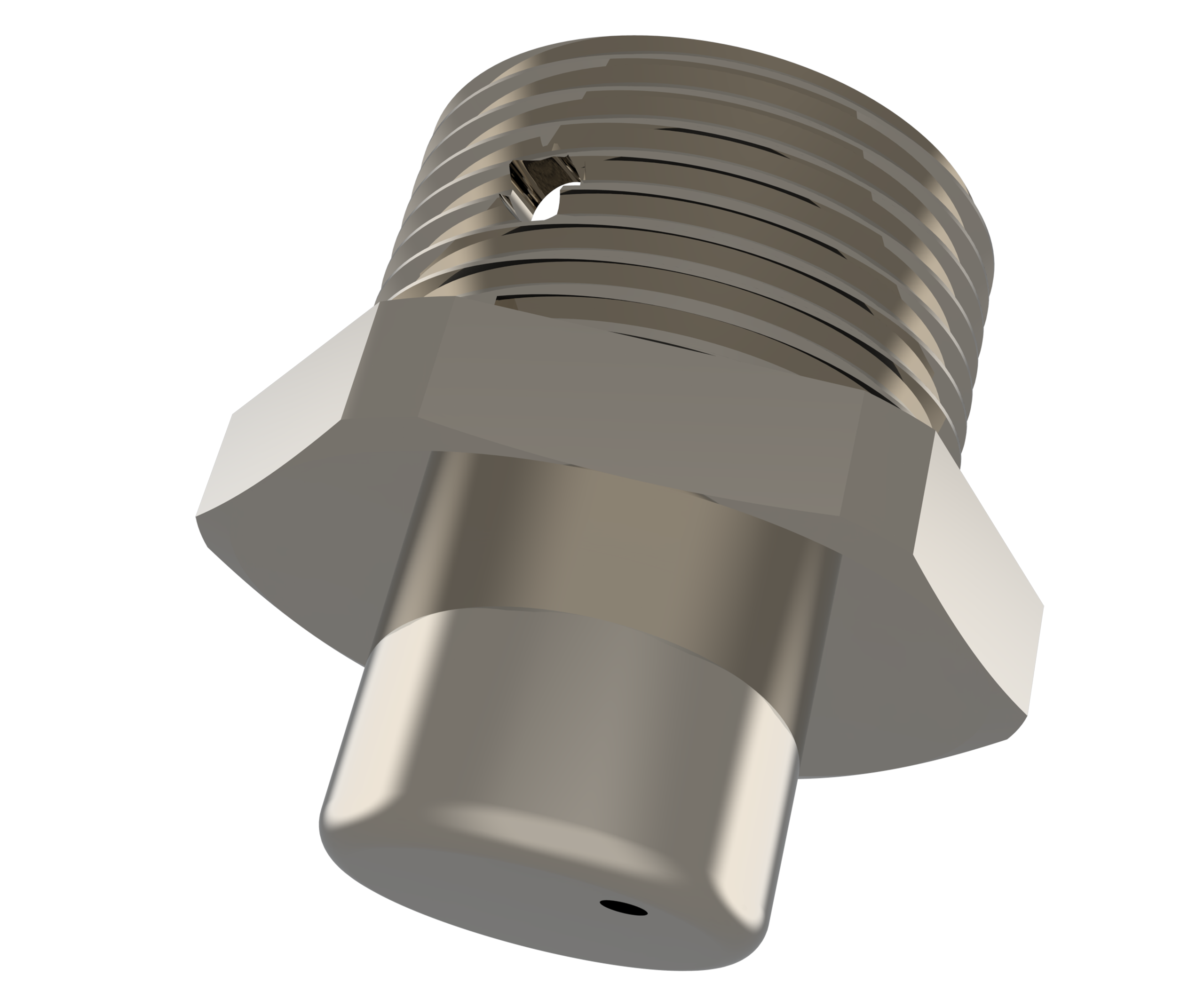 Dreneringsplugg, metall