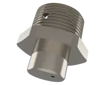 Dreneringsplugg, metall