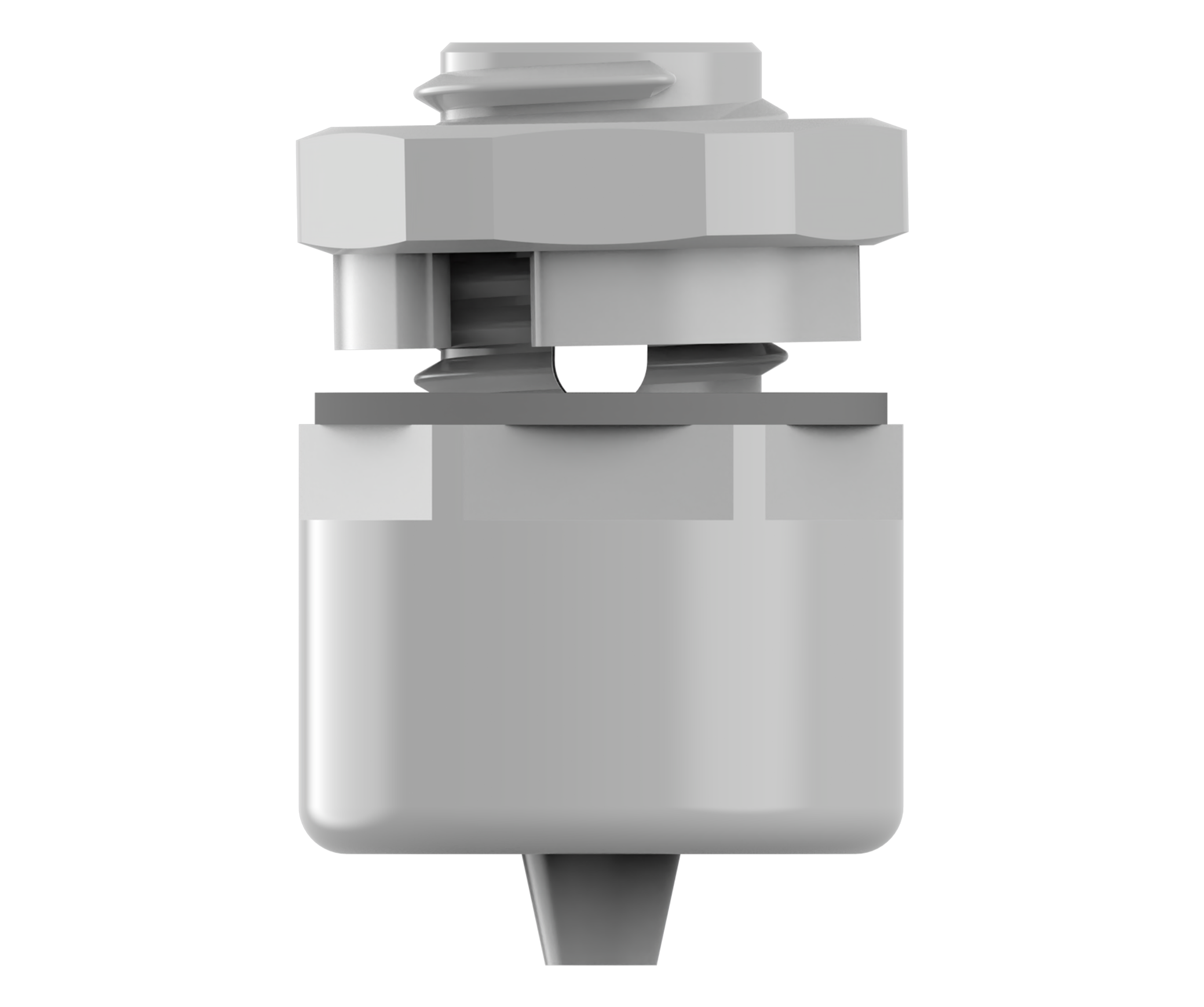Dreneringsplugg, plast view 3