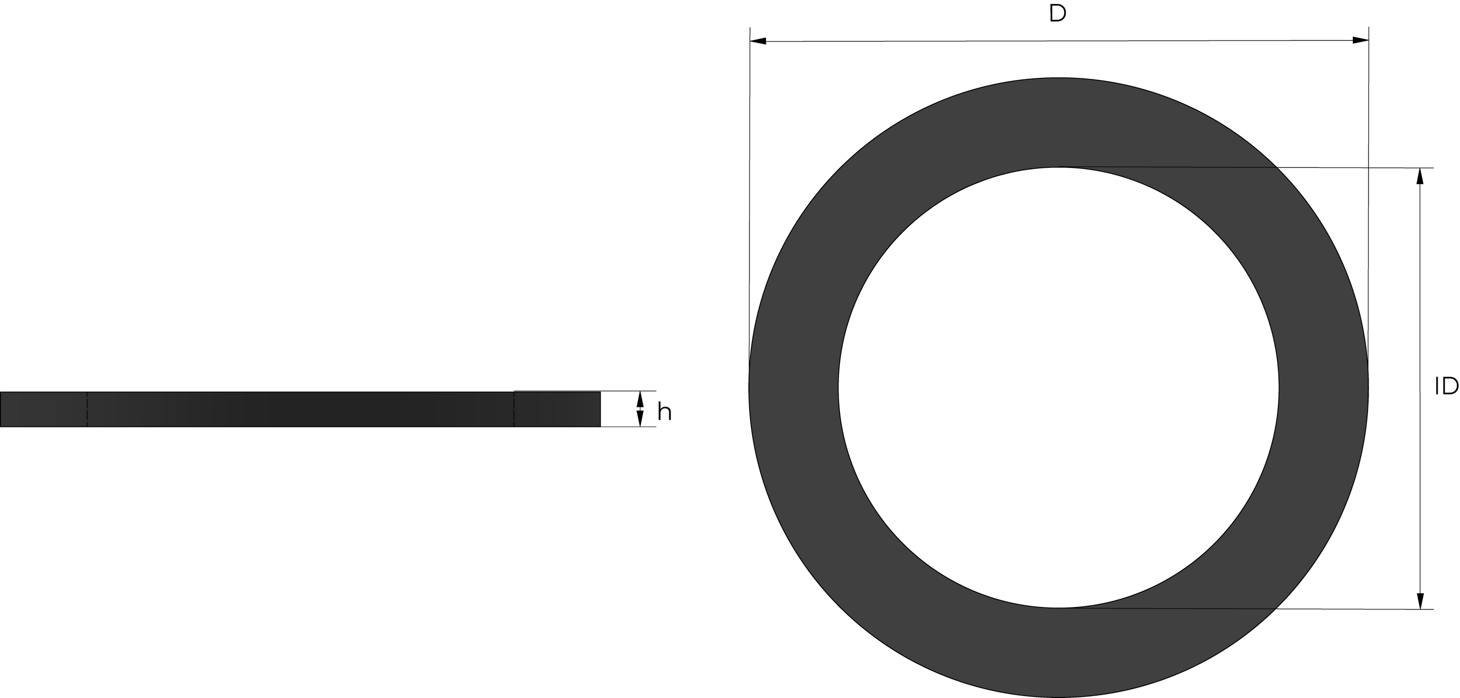 Pakninger Technical Drawing