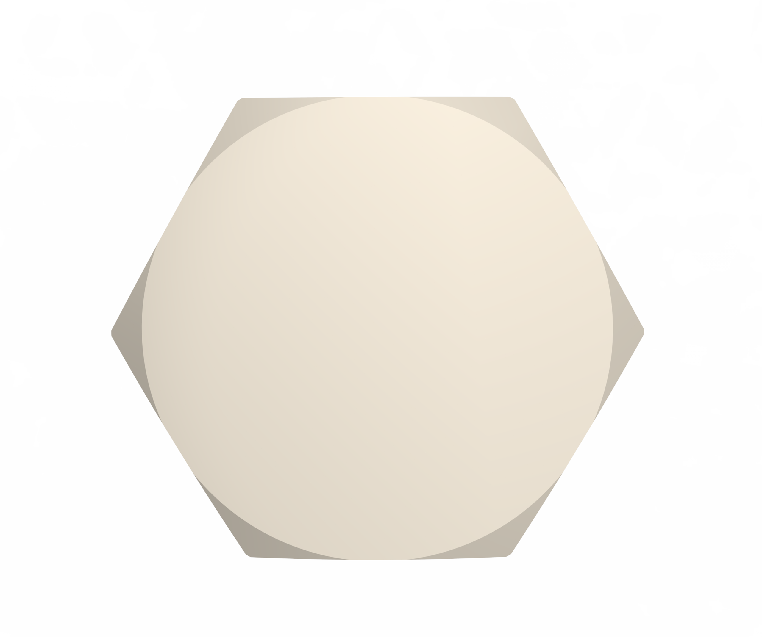 Sekskant-blindplugg, metall view 3