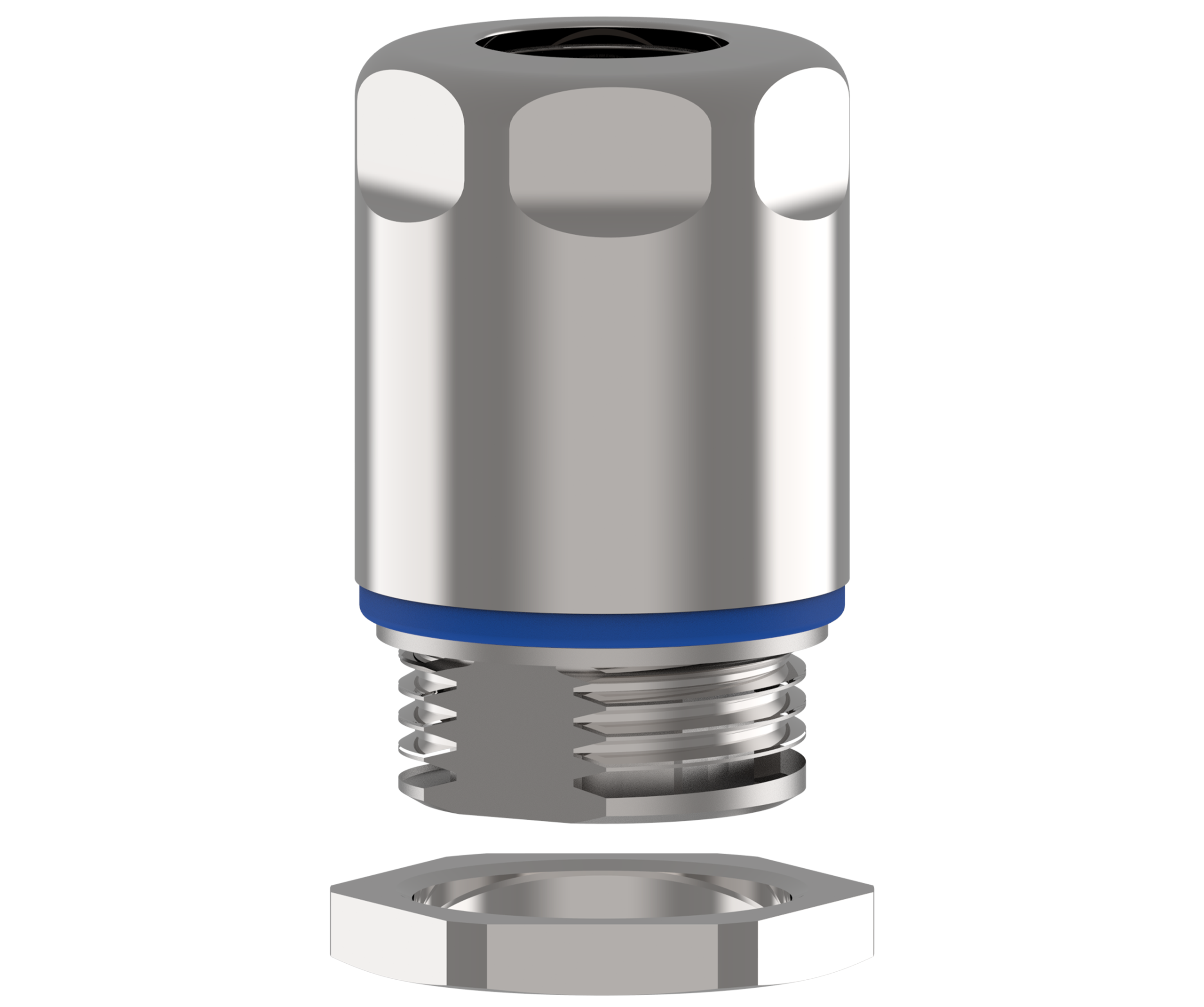 Hygienisk kabelnippel view 5