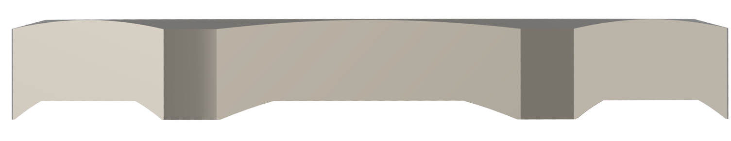 EMC-låsemutter, metall view 3