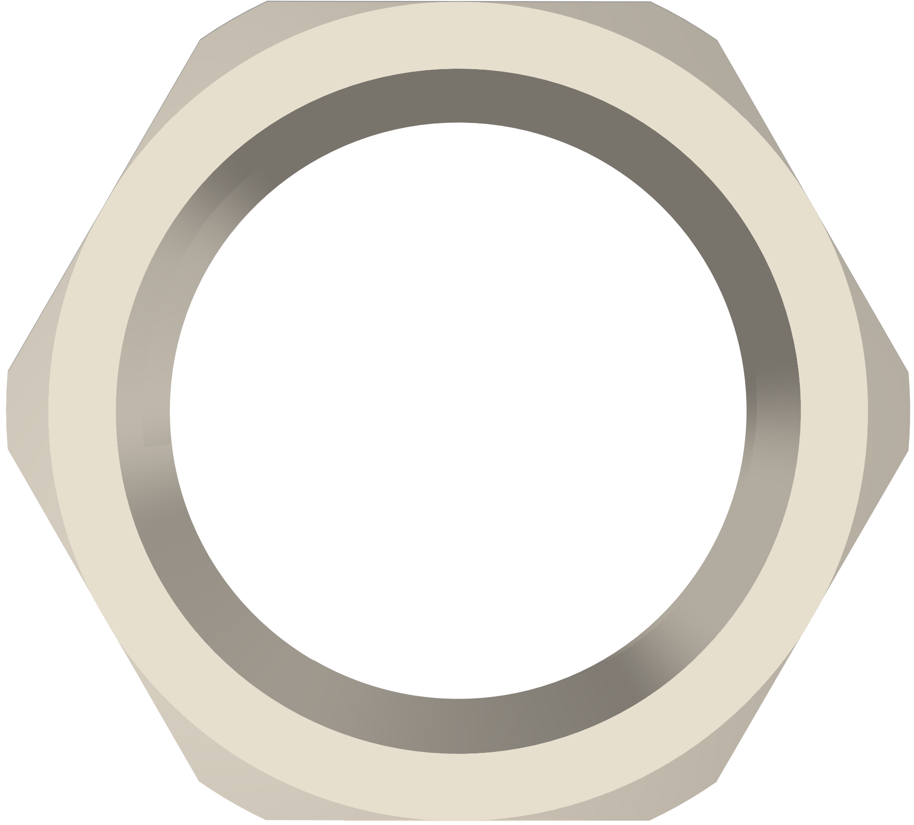 Låsemutter, metall view 4