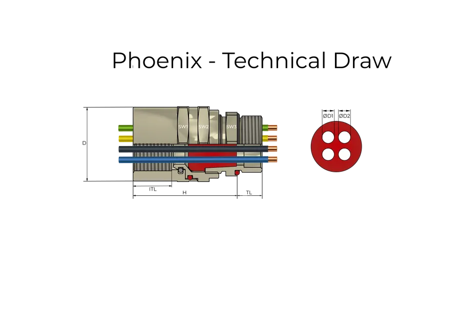 PHOENIX Technical Drawing