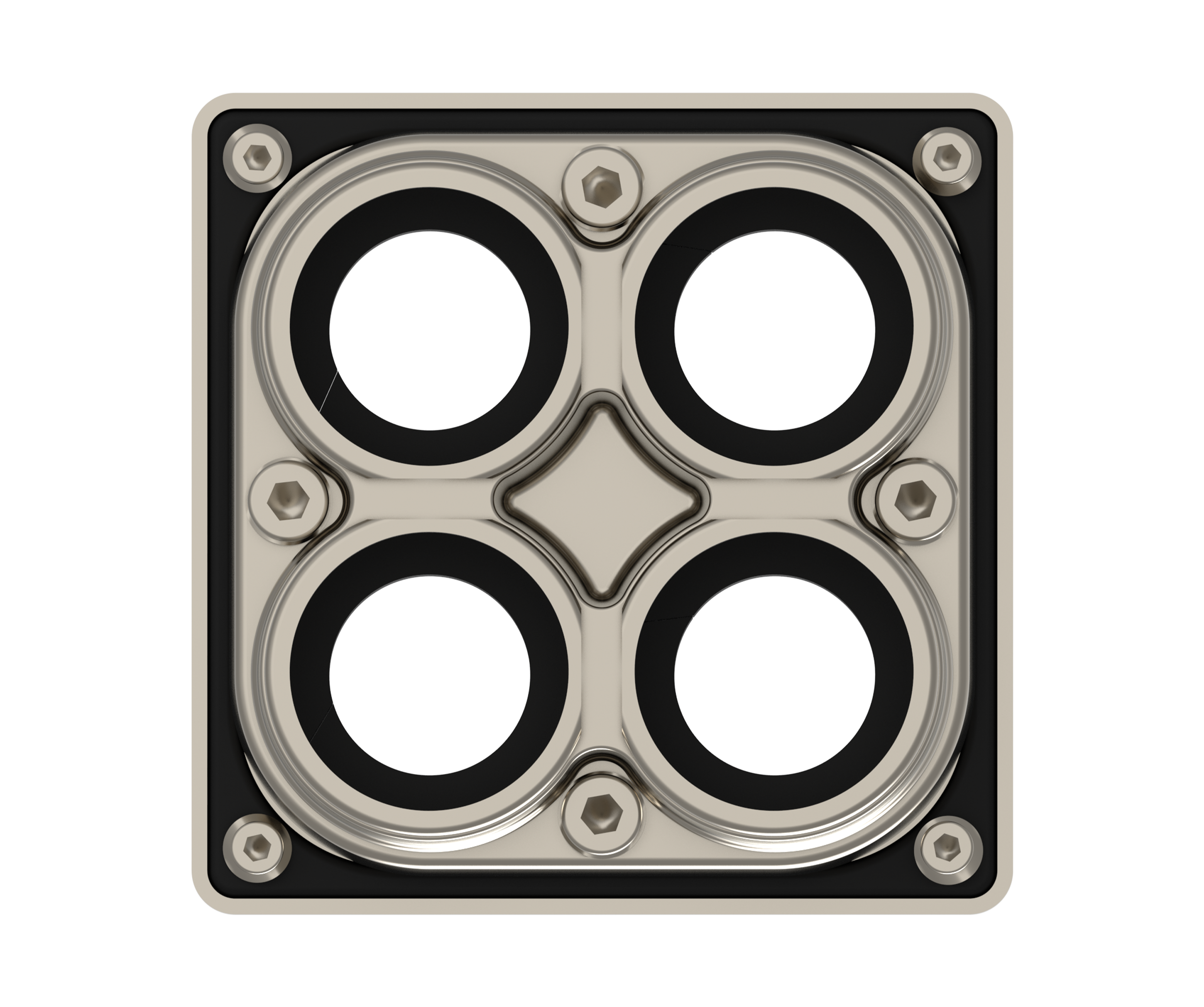 Quadro kabelinnføringsplate, metall view 11