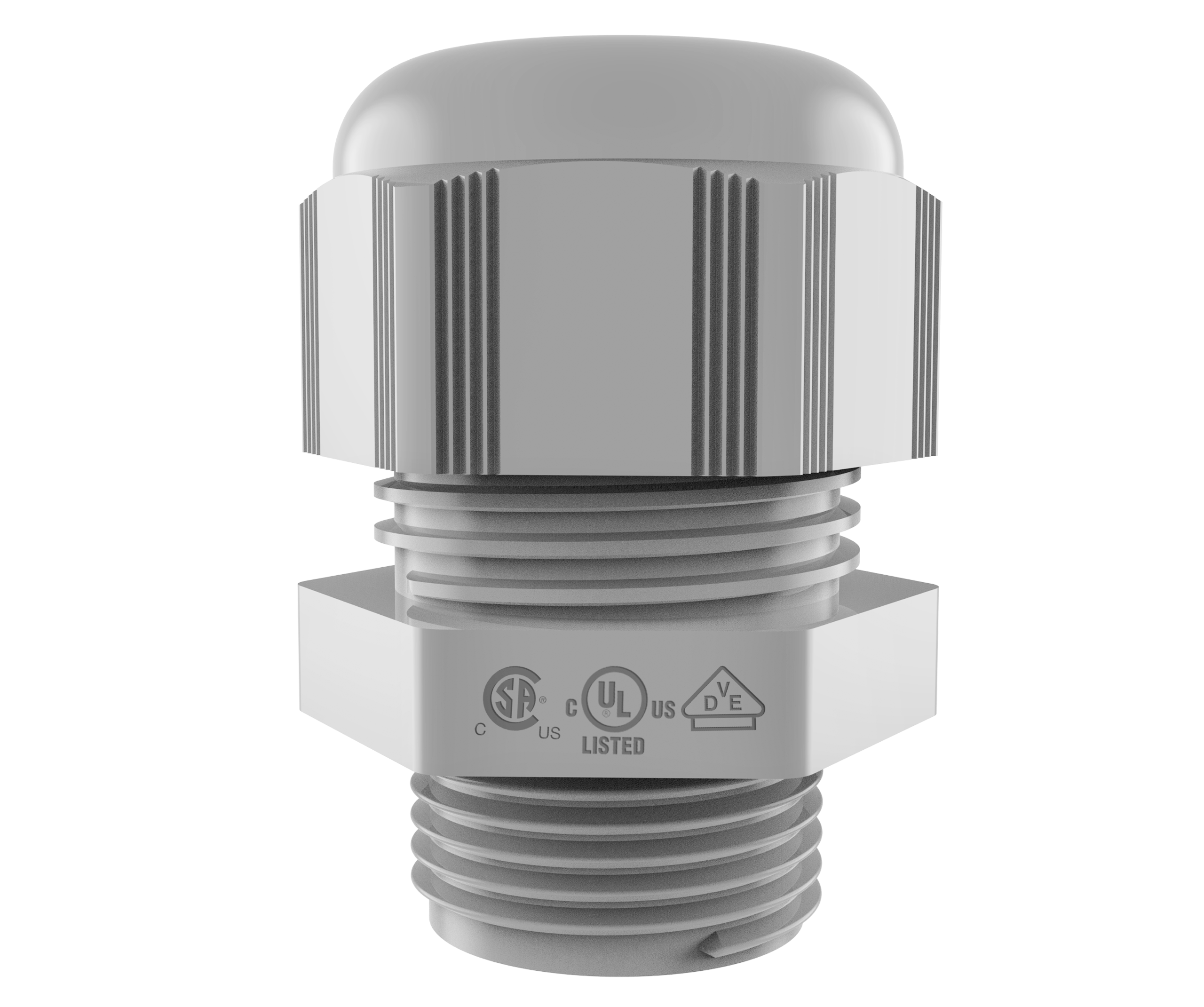 RJ 45 kabelnippel, plast view 2