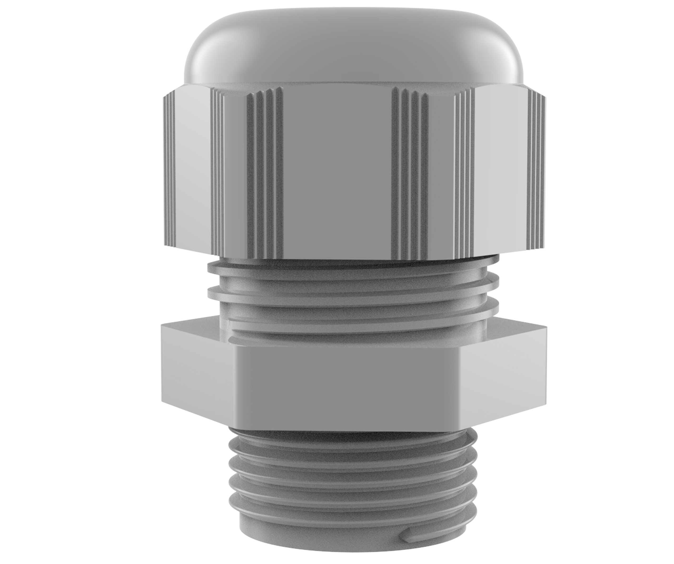 Jernbane plast kabelnippel view 2