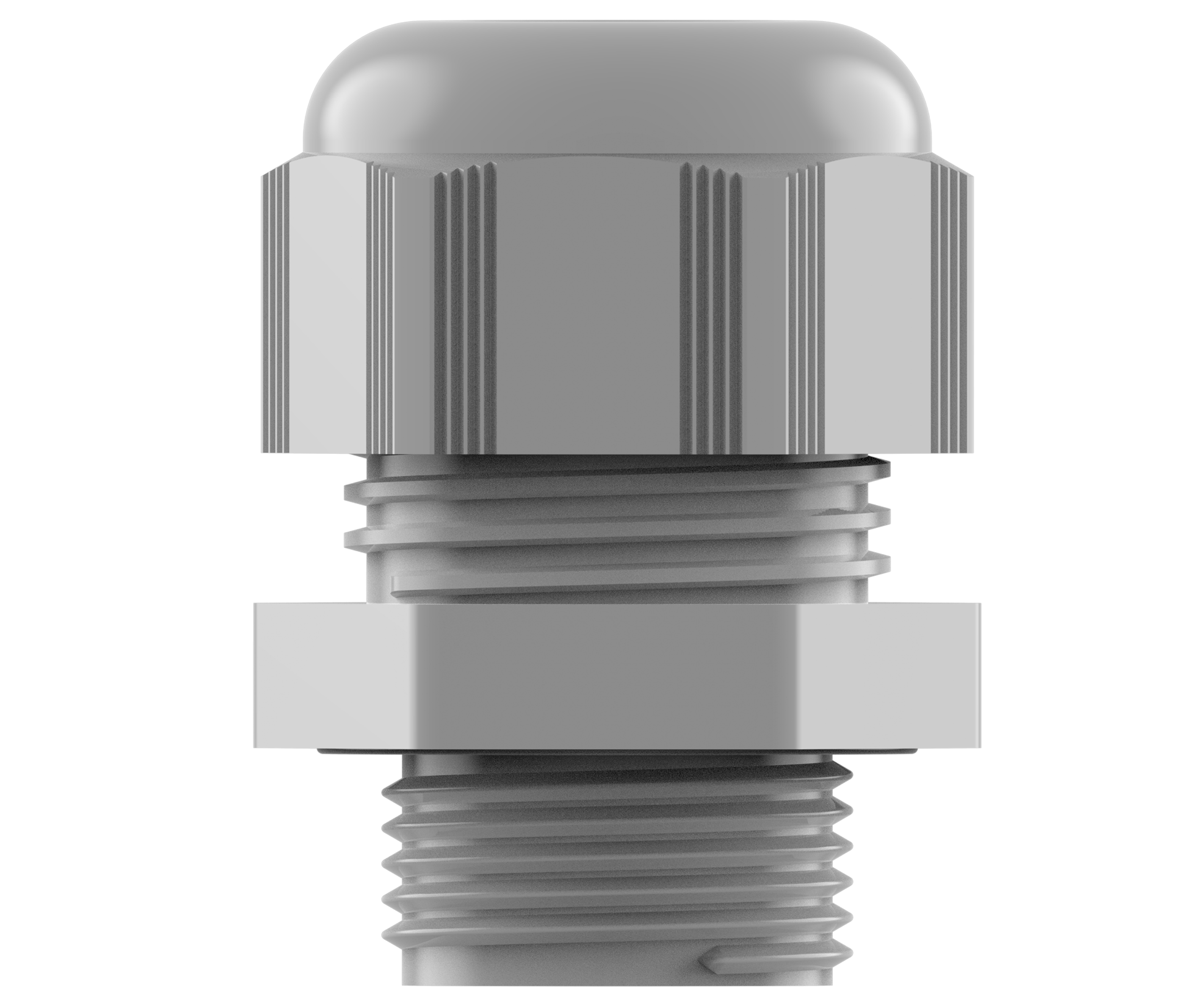 Jernbane plast kabelnippel view 3