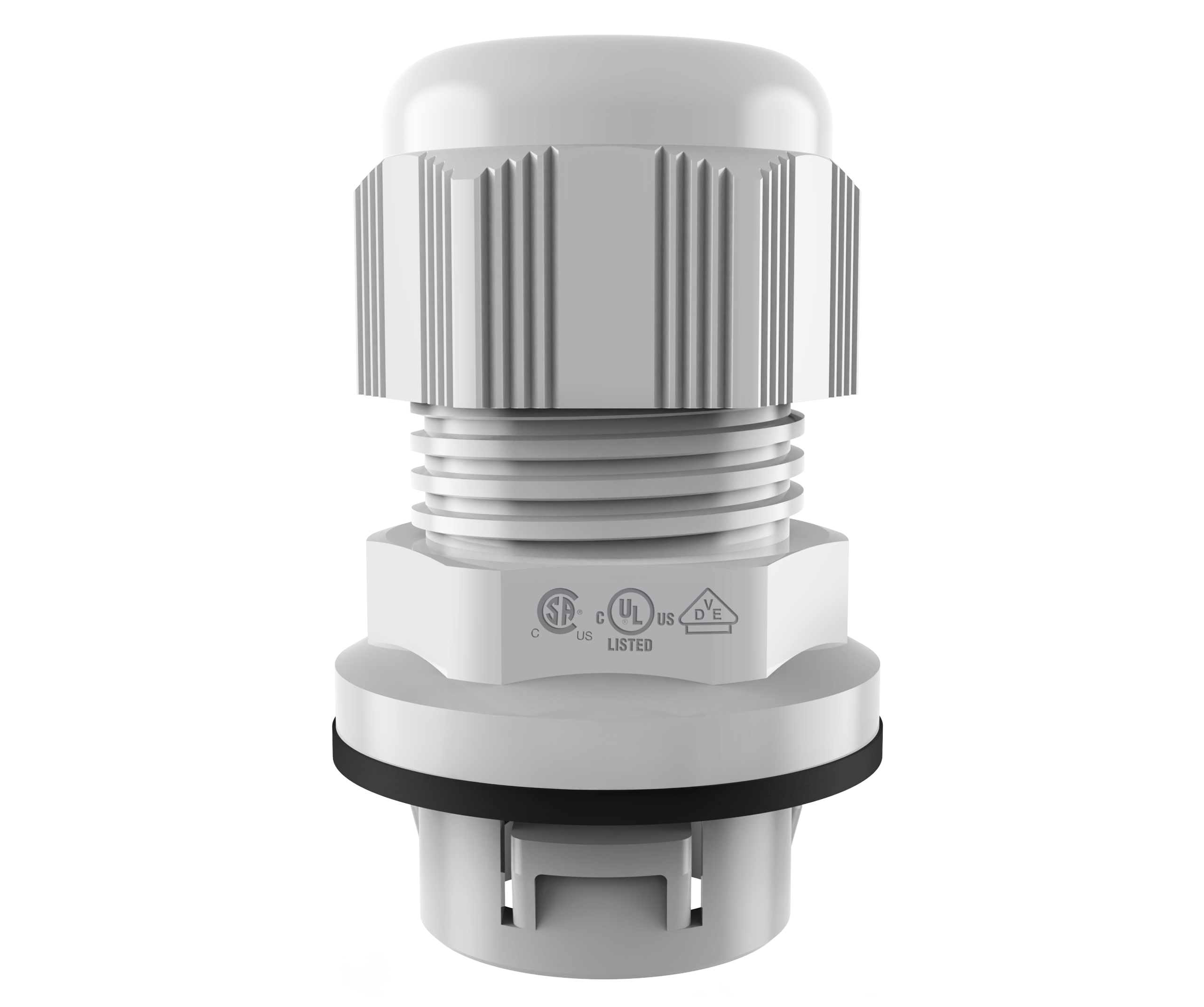 Snap-In Cable Glands, Plastic view 2