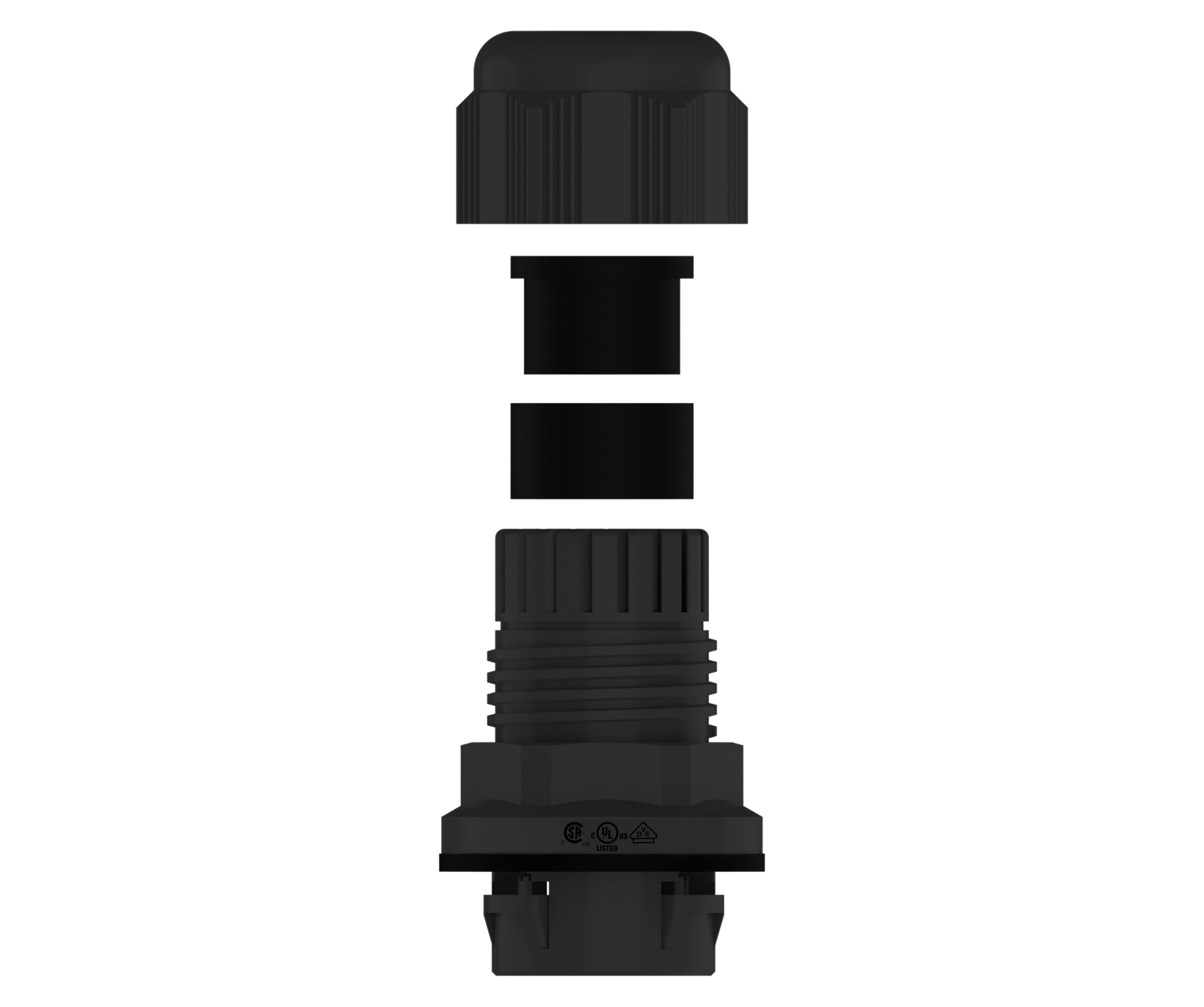 Snap-In Cable Glands, Plastic view 5