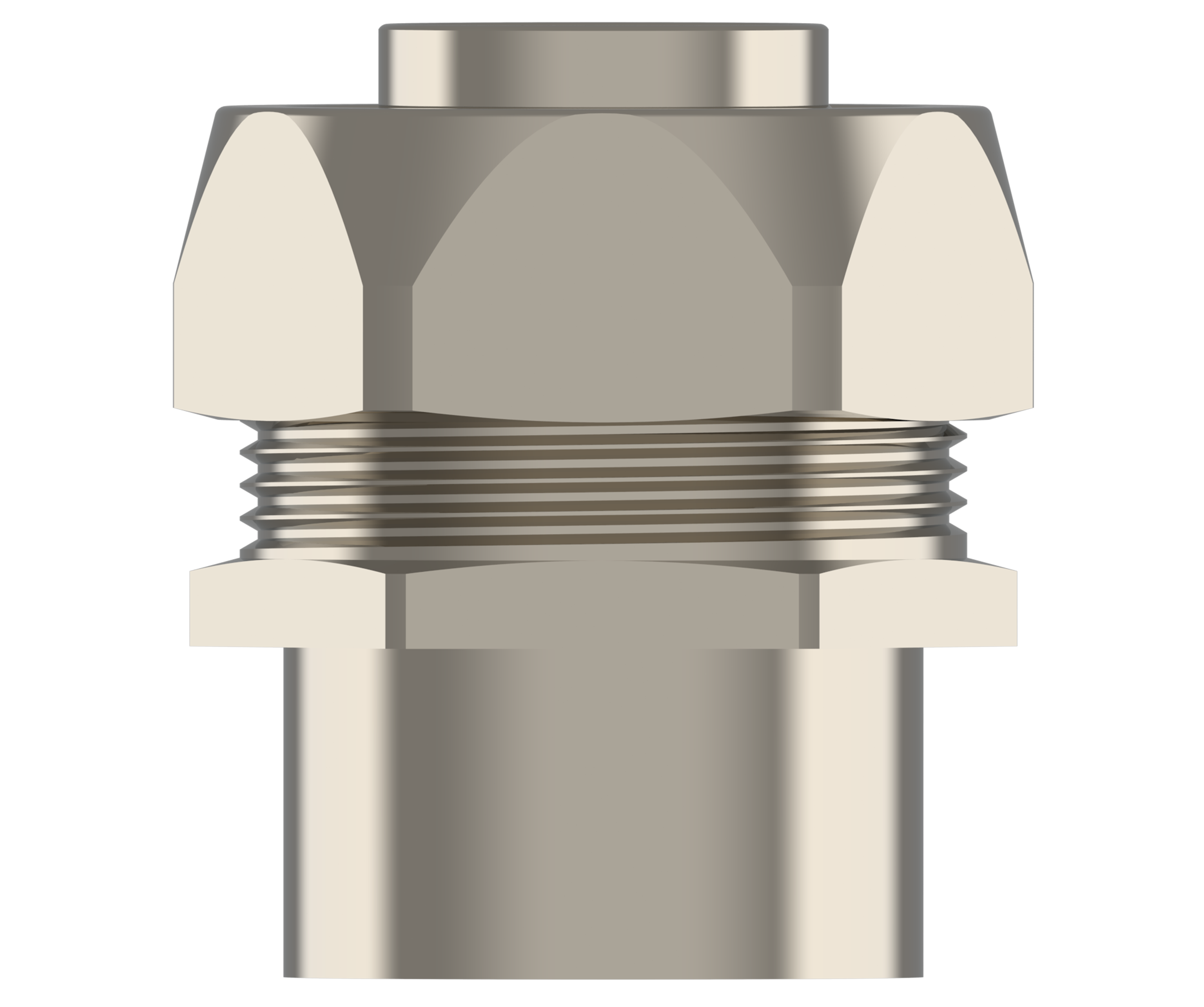 Rett Liquid Tight-kobling, hunn view 3