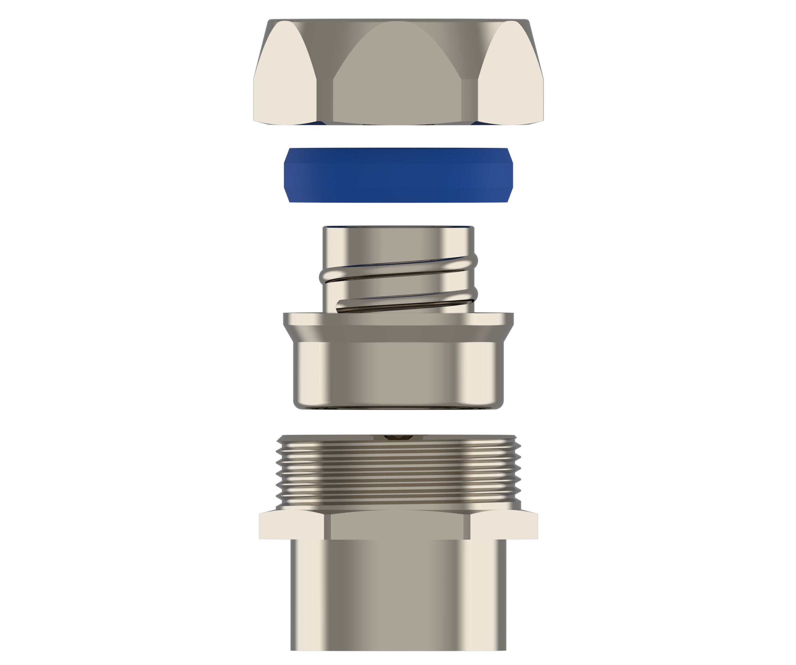 Rett Liquid Tight-kobling, hunn view 4