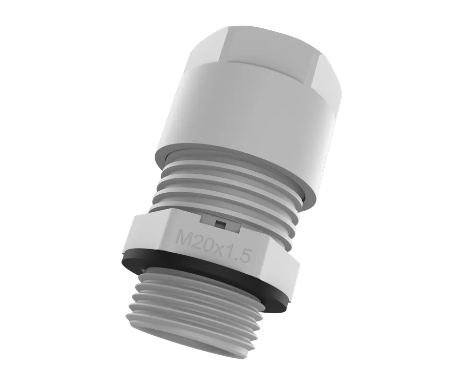 Ventilasjons kabelnippel, plast