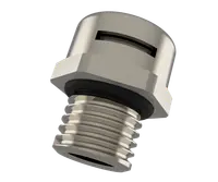 Ventilasjonsplugg, metall
