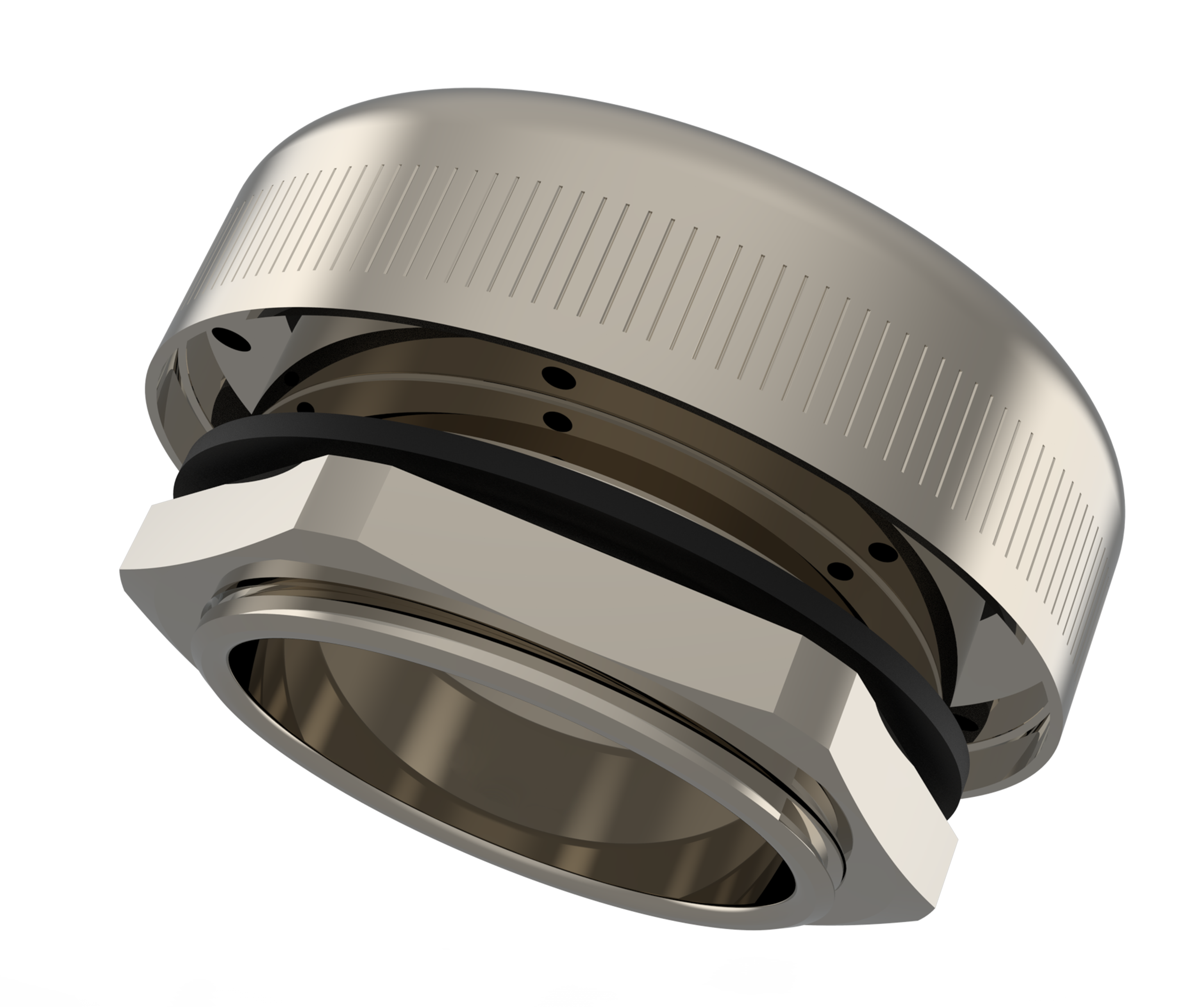 Ventilasjonsplugg, metall view 4