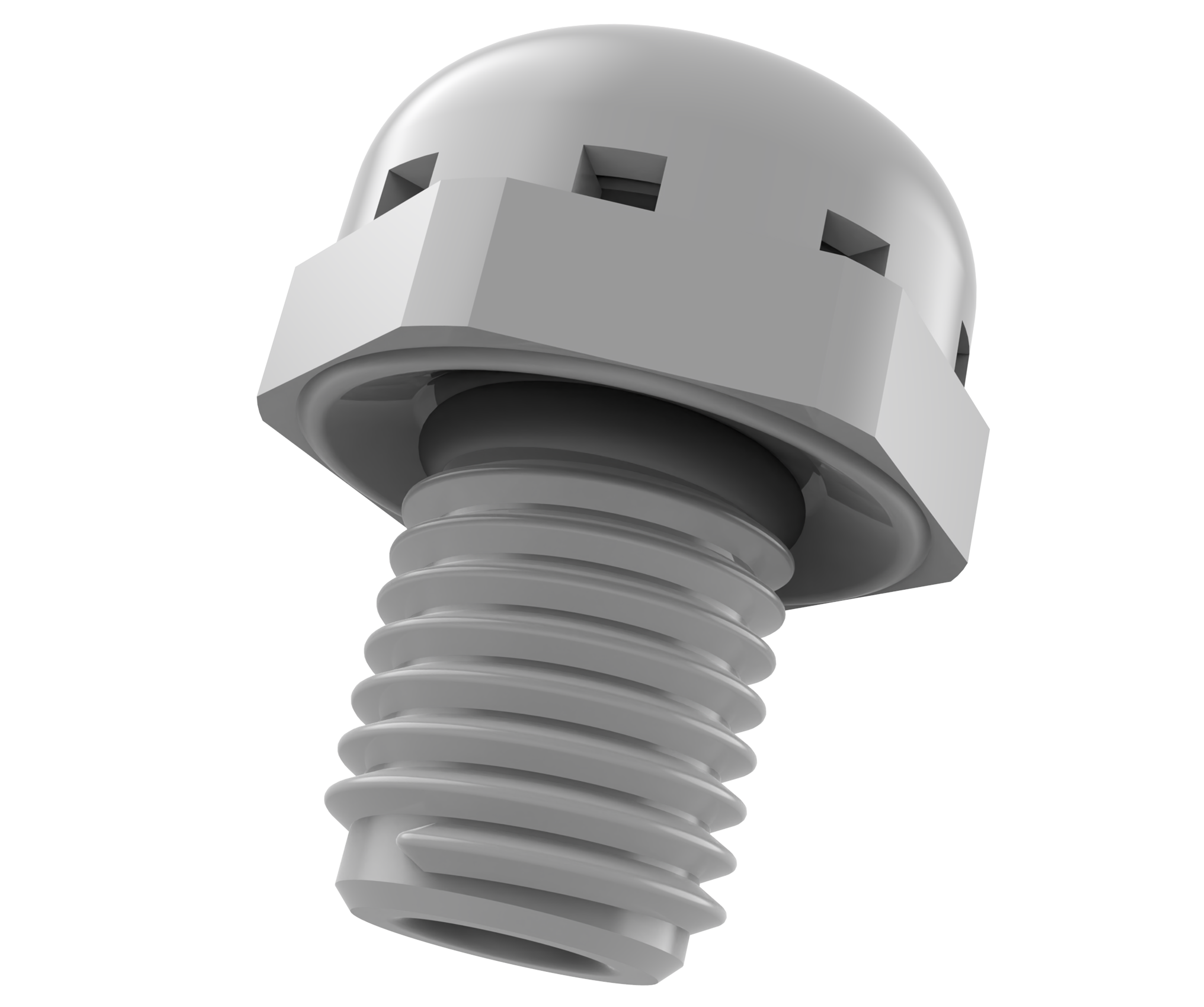 Ventilasjonsplugg, plast