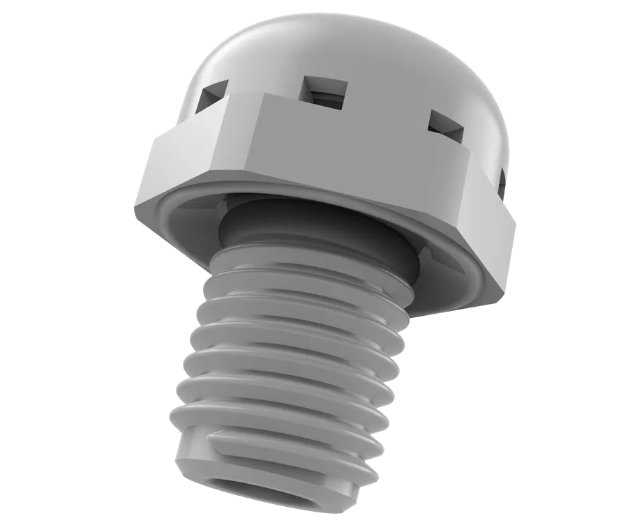 Ventilasjonsplugg, plast